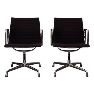 EA108 Aluminium Swivel Chair by Charles and Ray Eames for Vitra, 1990s, Set of 2 For Sale