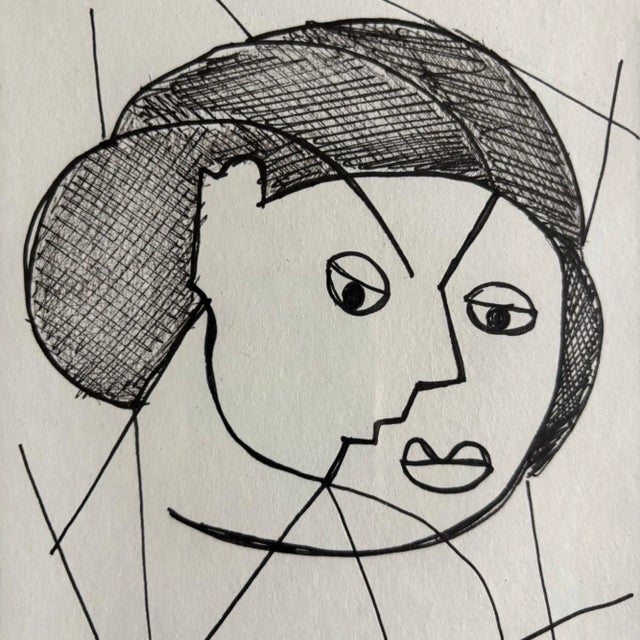 Siep Van Den Berg, Post-War Constructivist Artworks, 1955, Artworks on Paper, Framed, Set of 2 For Sale - Image 9 of 11