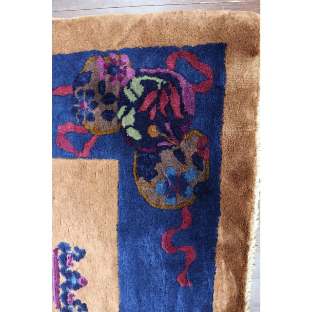 Antique Art Deco Chinese Rug For Sale - Image 13 of 13