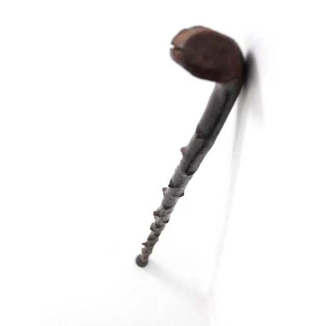 Wood Antique Wood Walking Stick For Sale - Image 7 of 9