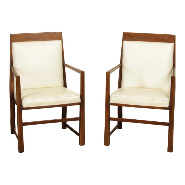 Dorothy Lerner Mid Century Modern Armchairs (B) - A Pair For Sale