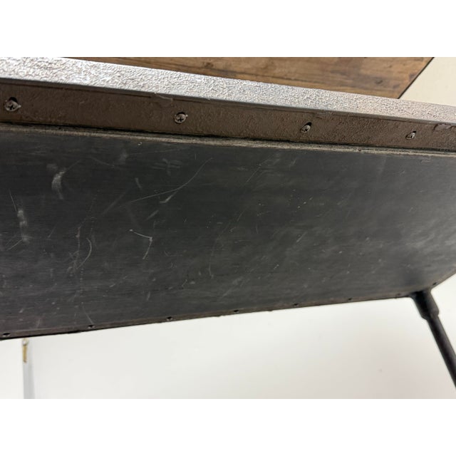 Wood Luay Al-Rawi for Restoration Hardware Dutch Industrial Shelving For Sale - Image 7 of 12