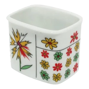 Emilio Pucci & Hans Theo Baumann Porcelain Vessel for Rosenthal Studio-Line