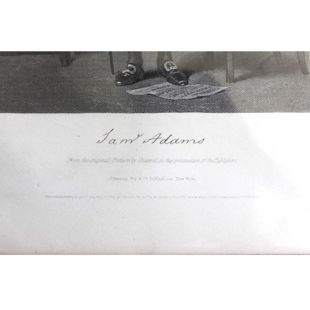 American Mid 19th Century Sam Adams, Print by Chappel For Sale - Image 3 of 4