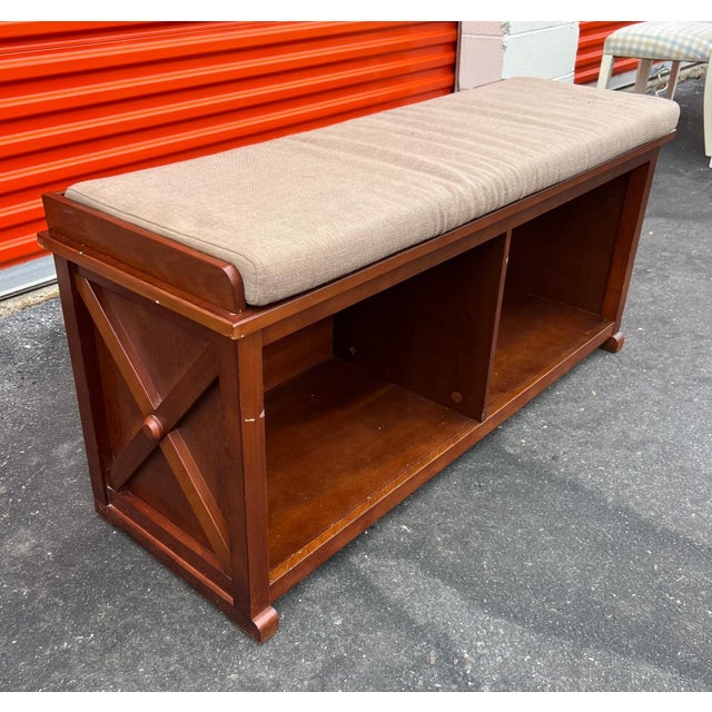 2000 - 2009 Storage Bench With Padded For Sale - Image 5 of 5