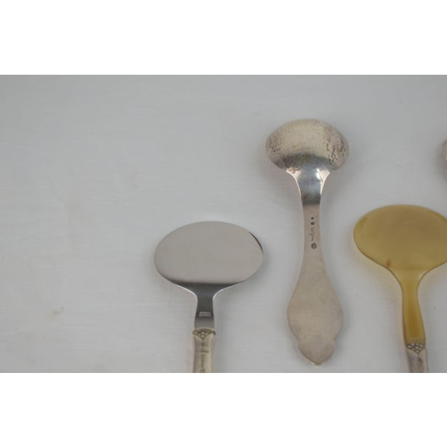 1920s Cutlery Set, Denmark, 1920, Set of 7 For Sale - Image 5 of 18