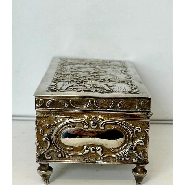 Victorian Antique Trinket Box For Sale - Image 3 of 9