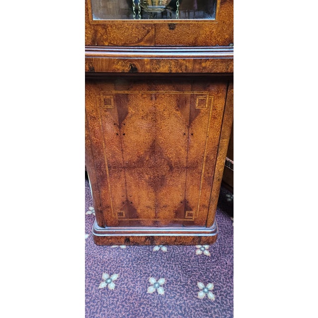 French 1920s French Grandfather Clock Westminster Chime Louis XVI Kienzel Clock Maker For Sale - Image 3 of 10