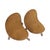 Vintage Wooden Kidney-Shaped Nesting Tables Wood, 1960s, Set of 2 For Sale - Image 4 of 17