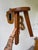 Frencg Elm Tripod Stool, 1960s For Sale - Image 11 of 12
