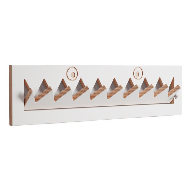 80×20-1 Fläpps Coat Rack from Ambivalenz For Sale