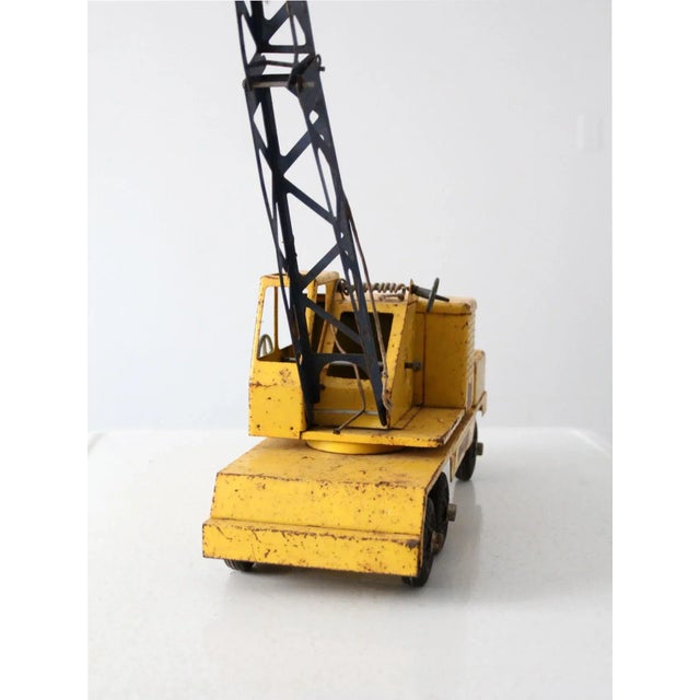 Vintage Ny Lint Toy Crane For Sale - Image 12 of 13