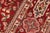 1990s Floral 1990's Tabriz Pak-Persian Red/Tan Wool Rug - 6'1'' X 9'2'' For Sale - Image 5 of 9