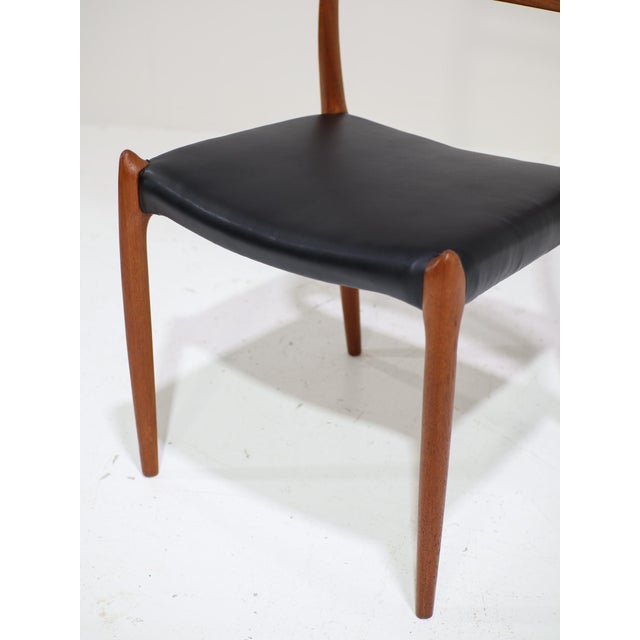 Model 78 Dining Chairs in Teak by Niels Otto Møller for J.L. Møllers, Denmark, 1960s, Set of 6 For Sale - Image 11 of 14