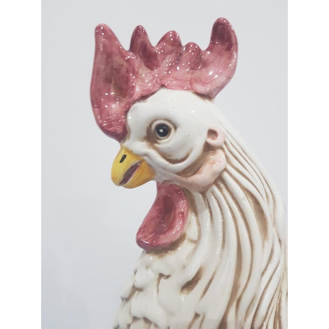 Colorful Figure of a Rooster, Italy, 1980s For Sale - Image 8 of 9