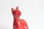 Red Ceramic Cat by Aldo Londi for Bitossi, Italy, 1960s For Sale - Image 10 of 18