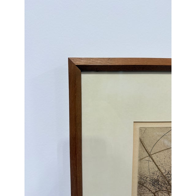 Copper Roberto Matta "Look at the Heart of the World" Circa 1965 Etching 2/50 For Sale - Image 8 of 10