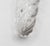 Birmingham, 1887, sterling and spiral blown glass scent bottle. Conical spiral turned body reflected in the spiral...