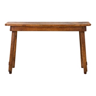 Vintage Pig Bench Console For Sale