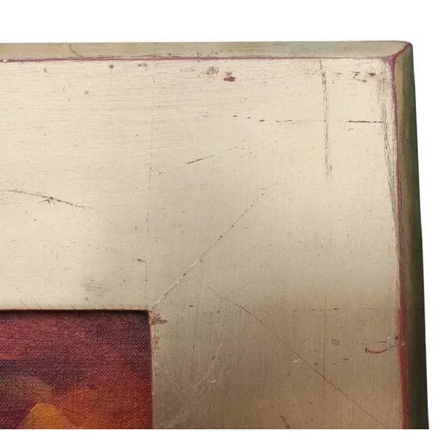 Beautiful impressionistic still life by artist Kevin Weckbach of a fish with an assortment of mixed produce. Placed in a...