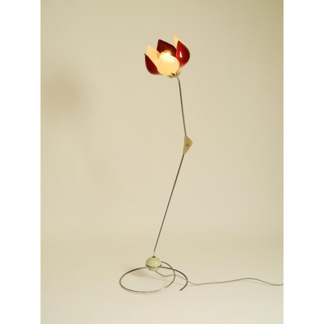 Symanka-Sy 1 Floor Lamp by Günter Ssymmank, Germany, 1959 For Sale - Image 4 of 18