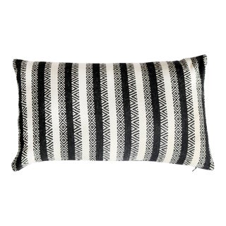 Diamond Stripe Alpaca Pillow For Sale