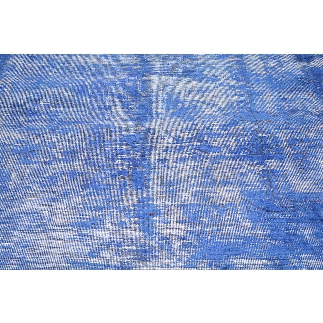 Turkish Vintage Turkish Hand Knotted Wool Rug, 9'6"x12'7" For Sale - Image 3 of 5