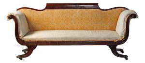 Fine Classical American Settee 19th Century