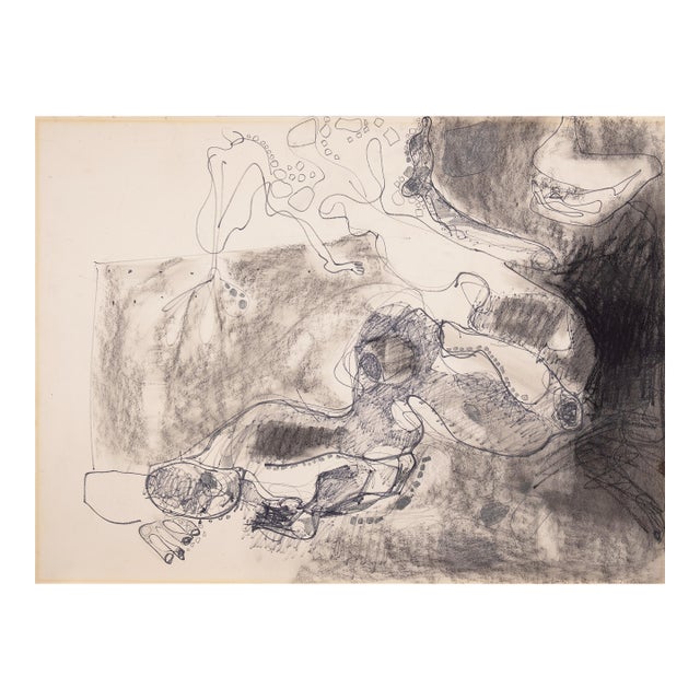 'Abstract Figural' by Suzanne Gertz, Woman Artist, Art Institute of Chicago, San Bernardino For Sale