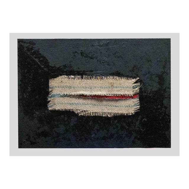 Giorgio Lo Fermo - Homage To Burri - Original Mixed Media - 2014 For Sale