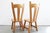 1960s Vintage Brutalist Oak Chairs by De Puydt, 1960s, Set of 6 For Sale - Image 5 of 12