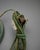 Pair of Mid-20th Century Bronzed Verdigris Candlestick Table Lamps For Sale - Image 9 of 9