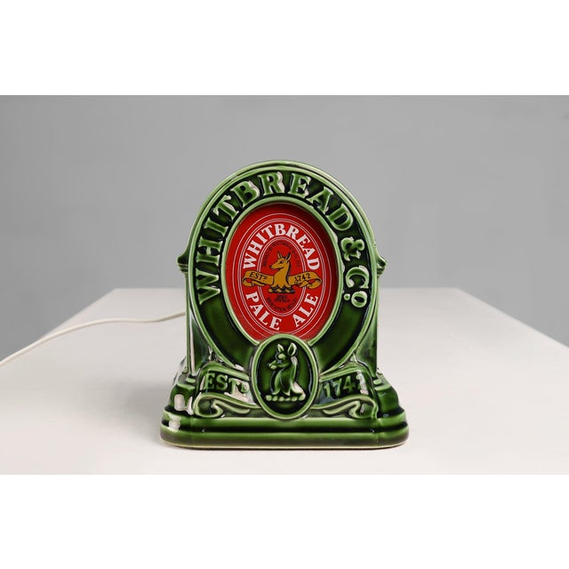Ceramic and Glass Lamp from Whitbread & Co., United Kingdom, 1950s For Sale - Image 4 of 11