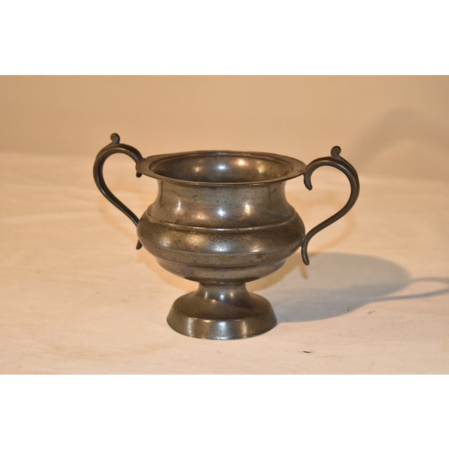 Metal 19th Century English Pewter Urn For Sale - Image 7 of 7