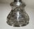 Antique Sterling Silver Overlay Clear Glass Perfume Scent Cologne Bottle Jar For Sale - Image 4 of 10