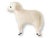 A rare and wonderfully preserved 1940s German matchstick-leg sheep, made of composite and wrapped in soft wool. This...