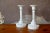 Swedish Candleholders in White Opaline Glass, 1990s, Set of 2 For Sale - Image 6 of 6