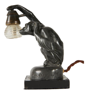 Boubou Sculptural Lamp by Max Le Verrier