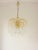 Gold Vintage Pendant Lamp in Brass, 1970s For Sale - Image 8 of 9