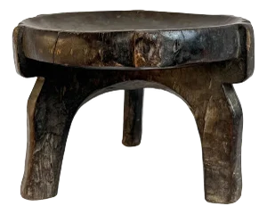 Tanzania Hehe Vintage Wood Stool