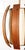 1950s Mid-Century Walnut and Brass Pendant Light For Sale - Image 5 of 9