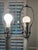 1980s Vintage Lucite Cased Glass Column Table Lamps - a Pair For Sale - Image 5 of 9
