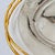 Early 21st Century l'Objet Contemporary 24 Karat Gold & Nickel Plated Faux Bamboo Handled 24" Oval Platter Butler's Tray For Sale - Image 5 of 17
