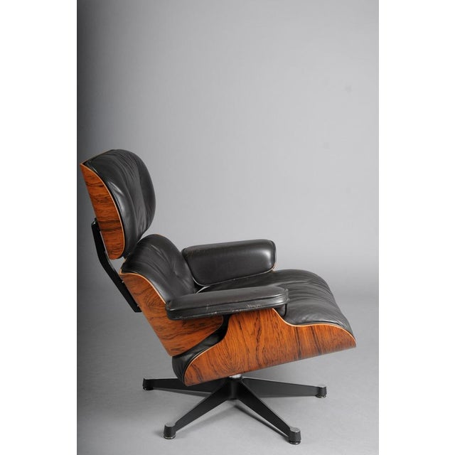 Set of Lounge Chair and Ottoman by Charles Eames for Herman Miller, 1960s For Sale - Image 12 of 18