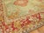 Asian Antique Antique Large Square Green Oushak Rug - 13'8" x 15'3" For Sale - Image 3 of 12