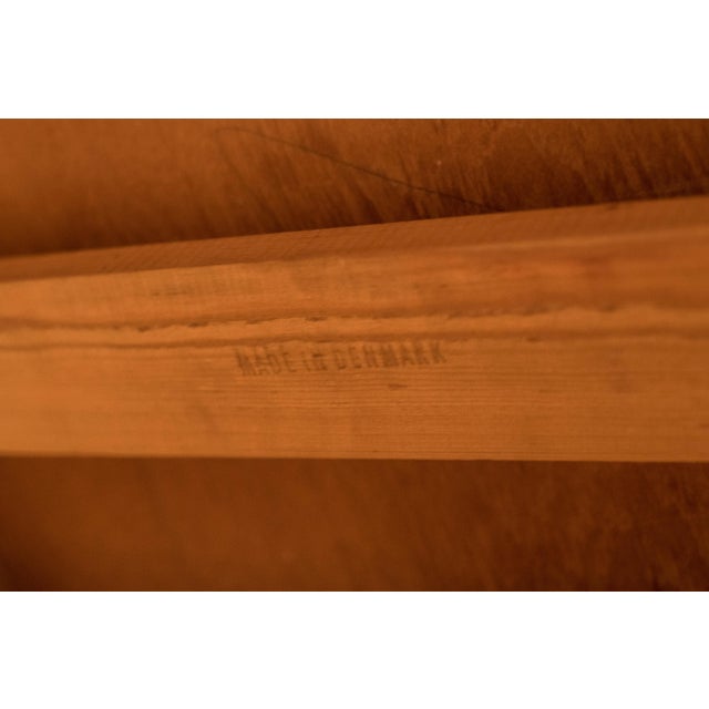 Danish Teak Arne Vodder Drop-Leaf Extendable Sliding Desk For Sale - Image 10 of 18