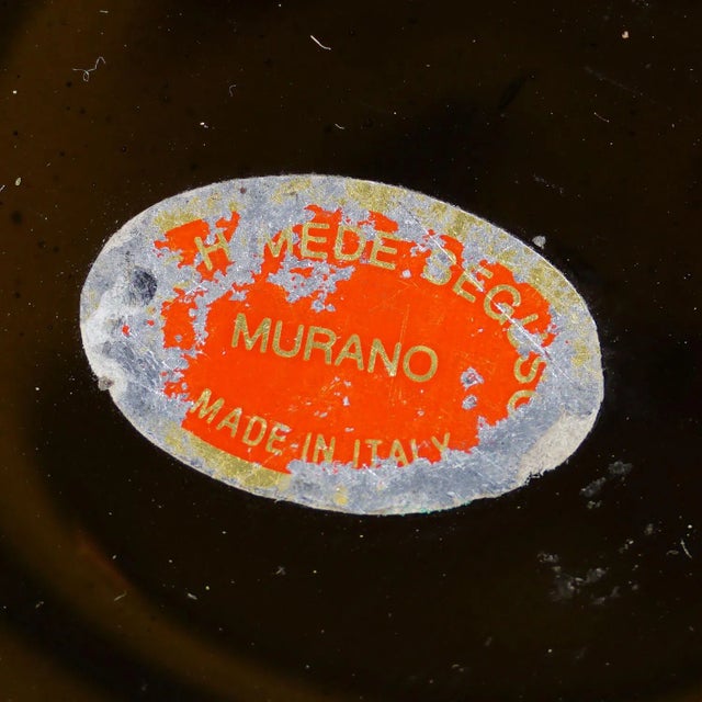 Vintage Incalmo Vase by Vetreria Archimede Seguso 1972 For Sale - Image 9 of 10