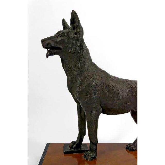 German Shepherd Trophy for the Perrier Challenge, France, 1942 For Sale - Image 10 of 18