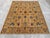 2000 - 2009 Saffron Sultanabad Design Area Rug, Hand-Knotted Wool, 8x10, Gold & Teal For Sale - Image 5 of 12