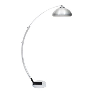 Italian Modernist Arc Floor Lamp by Scolari For Sale